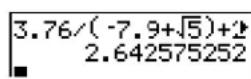 TEXAS INSTRUMENTS TI-84 Plus - Entering an Expression - 2
