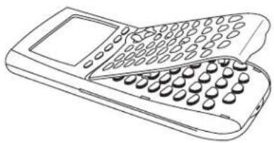 TEXAS INSTRUMENTS TI-84 Plus - Removing a Faceplate - 1