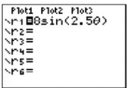TEXAS INSTRUMENTS TI-84 Plus - Getting Started: Polar Rose - 1