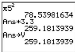 TEXAS INSTRUMENTS TI-84 Plus - Storing Answers - 2