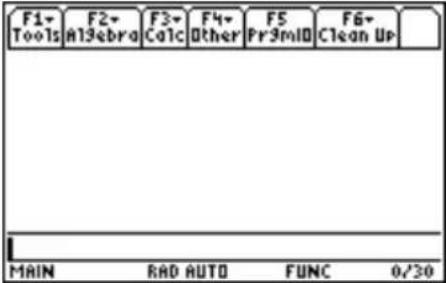 TEXAS INSTRUMENTS Voyage 200 - Menu op maatMenu op maat - 1