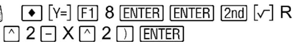 TEXAS INSTRUMENTS Voyage 200 - Open en wis de Y=Editor. - 4