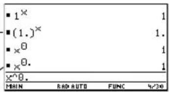 TEXAS INSTRUMENTS Voyage 200 - Standaard vereenvoudigings-regelsStandaard vereenvoudigings-regels - 6