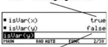 TEXAS INSTRUMENTS Voyage 200 - Methode Voorbeeld - 2