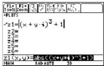 TEXAS INSTRUMENTS Voyage 200 - VoorbeeldVoorbeeld - 1