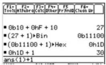TEXAS INSTRUMENTS Voyage 200 - Stappen en toetsaanslagen Venster - 1