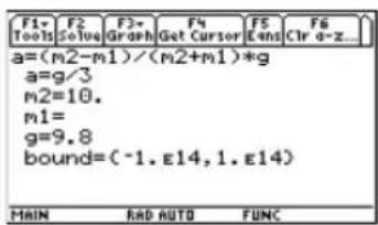 TEXAS INSTRUMENTS Voyage 200 - Stappen en toetsaanslagen Venster - 5