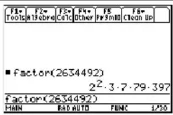 TEXAS INSTRUMENTS Voyage 200 - Stappen en toetsaanslagen Venster - 1