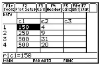 TEXAS INSTRUMENTS Voyage 200 - Stappen en toetsaanslagen Venster - 12