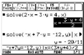 TEXAS INSTRUMENTS Voyage 200 - Stappen en toetsaanslagen Venster - 13