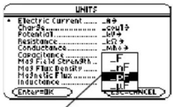 TEXAS INSTRUMENTS Voyage 200 - Uit een menuUit een menu - 7