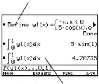 TEXAS INSTRUMENTS Voyage 200 - Functies met meervoudige voorschriften vs. functies met enkelvoudig voorschriftvoorschrift - 3