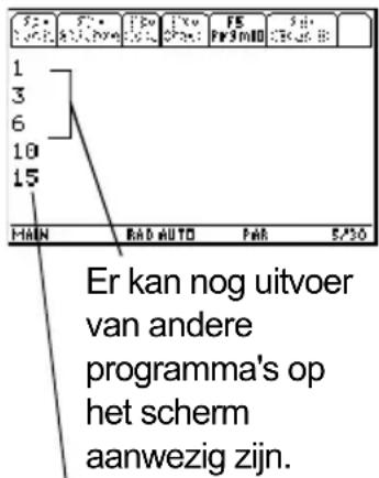 TEXAS INSTRUMENTS Voyage 200 - Stappen en toetsaanslagen Venster - 1