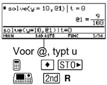 TEXAS INSTRUMENTS Voyage 200 - Opmerking: - 5
