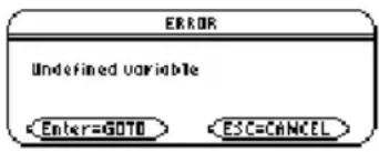 TEXAS INSTRUMENTS Voyage 200 - Fields=SLPFLDFields=SLPFLD - 1