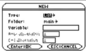 TEXAS INSTRUMENTS Voyage 200 - Stappen en toetsaanslagen Venster - 1