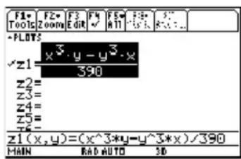 TEXAS INSTRUMENTS Voyage 200 - Stappen en toetsaanslagen Venster - 2