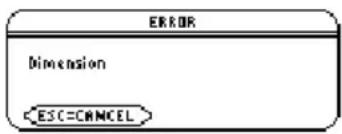 TEXAS INSTRUMENTS Voyage 200 - Fields=DIRFLDFields=DIRFLD - 1