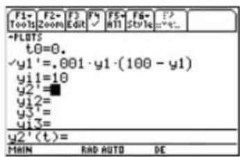 TEXAS INSTRUMENTS Voyage 200 - Stappen en toetsaanslagen Venster - 1