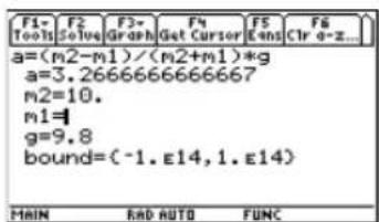 TEXAS INSTRUMENTS Voyage 200 - Stappen en toetsaanslagen Venster - 6