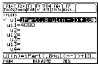 TEXAS INSTRUMENTS Voyage 200 - Stappen en toetsaanslagen Venster - 2