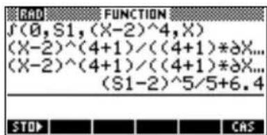 HP F2225AA 40gs - Calcul de primitive avec les variables formelles - 7