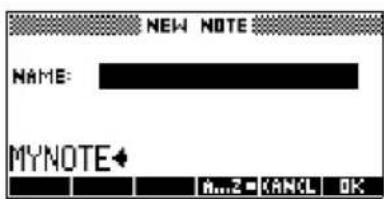 HP F2225AA 40gs - Ecrire une note dans le bloc-notes - 4