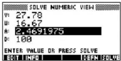 HP F2225AA 40gs - Calculer l'inconnue - 2
