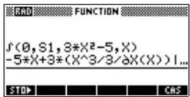 HP F2225AA 40gs - Calcul de primitive avec les variables formelles - 2