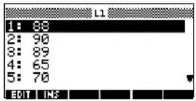 HP F2225AA 40gs - Modification d'une liste - 7