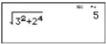 TEXAS INSTRUMENTS TI-30XB Multiview - Powers, roots and inverses - 4