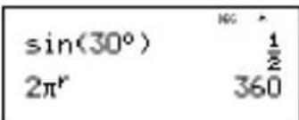 TEXAS INSTRUMENTS TI-30XB Multiview - Angle menu - 5