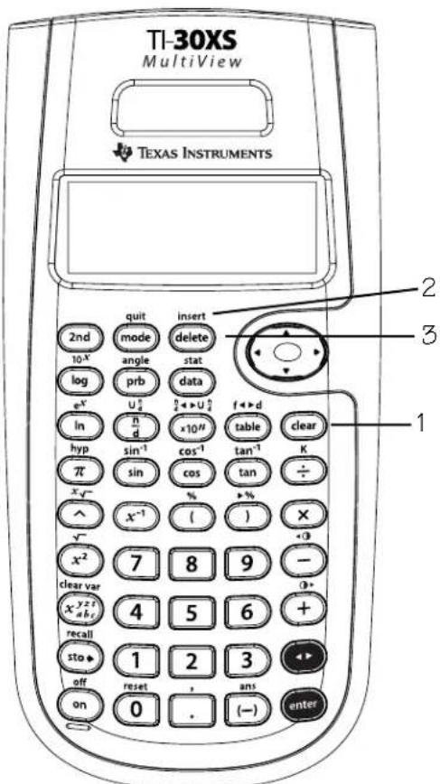 TEXAS INSTRUMENTS TI-30XS Multiview - Notes - 1