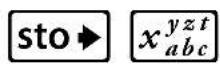 TEXAS INSTRUMENTS TI-30XS Multiview - Store, variables (Continued) - 3