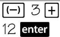 TEXAS INSTRUMENTS TI-30XS Multiview - Negative numbers - 1