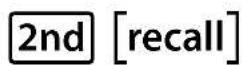 TEXAS INSTRUMENTS TI-30XS Multiview - Store, recall (Continued) - 5