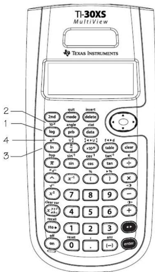 TEXAS INSTRUMENTS TI-30XS Multiview - Notes - 1
