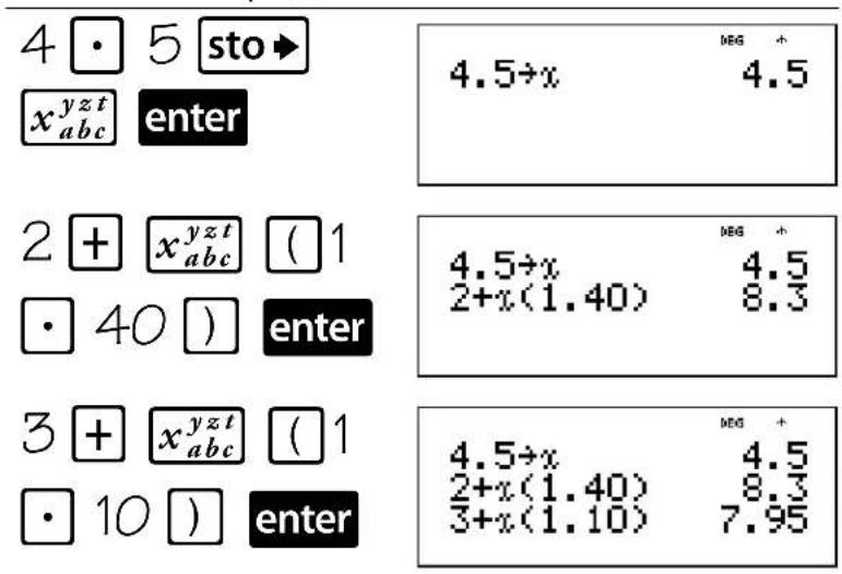 TEXAS INSTRUMENTS TI-30XS Multiview - Store, recall - 1