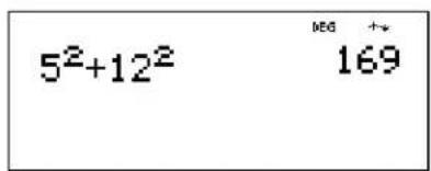 TEXAS INSTRUMENTS TI-30XS Multiview - Last answer (Ans) - 2