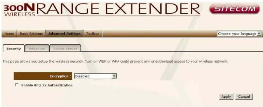 SITECOM WL-331 - 2-5-1 Disable Security - 1