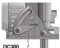 DEWALT DC301K - Réglage de l'angle de biseau (Fig. 11) - 1