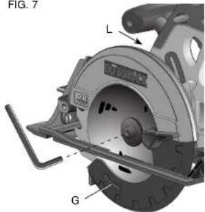 DEWALT DC301K - Para instalar la hoja: - 2