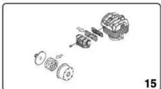 Ferm CRM1025 FCO-1524 - Spare parts list FCO-1524 - 12