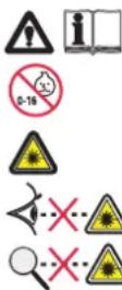 BLACK & DECKER KS1000E - Additional safety instructions for lasers - 1