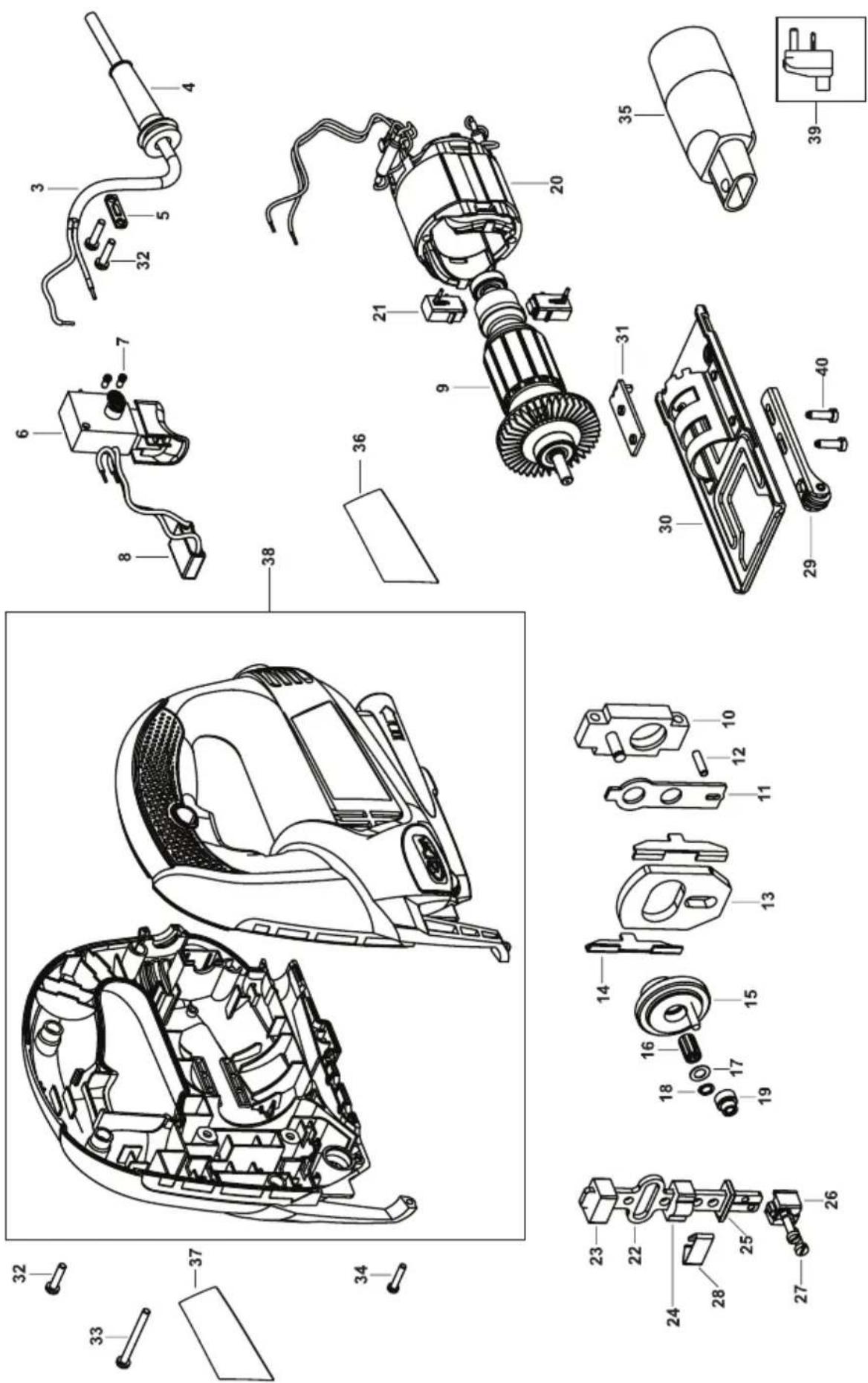 BLACK & DECKER KS600E - KS600E-KS601E-KS602E-KS603E - 1