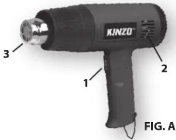 KINZO Ecoline - DESCRIPTION (FIG. A) - 1