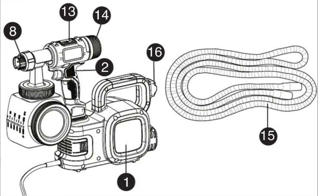 BLACK & DECKER BDPH400 - DESCRIPTION FONCTIONNELLE - 1