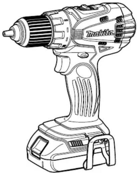 MAKITA BDF446ZX - 1