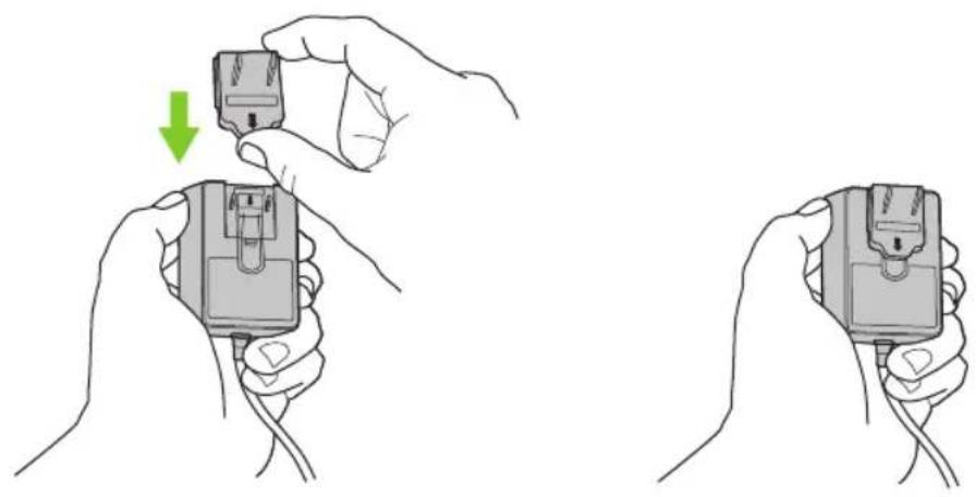 3M MP160 - Installing an Outlet Adapter onto the Power Adapter - 1