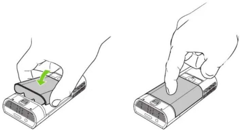 3M MP160 - Install Battery - 1